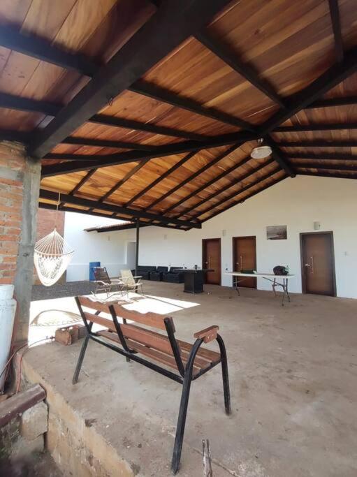 Cabana, Terraza, Casa, Campo Arandas Luaran gambar